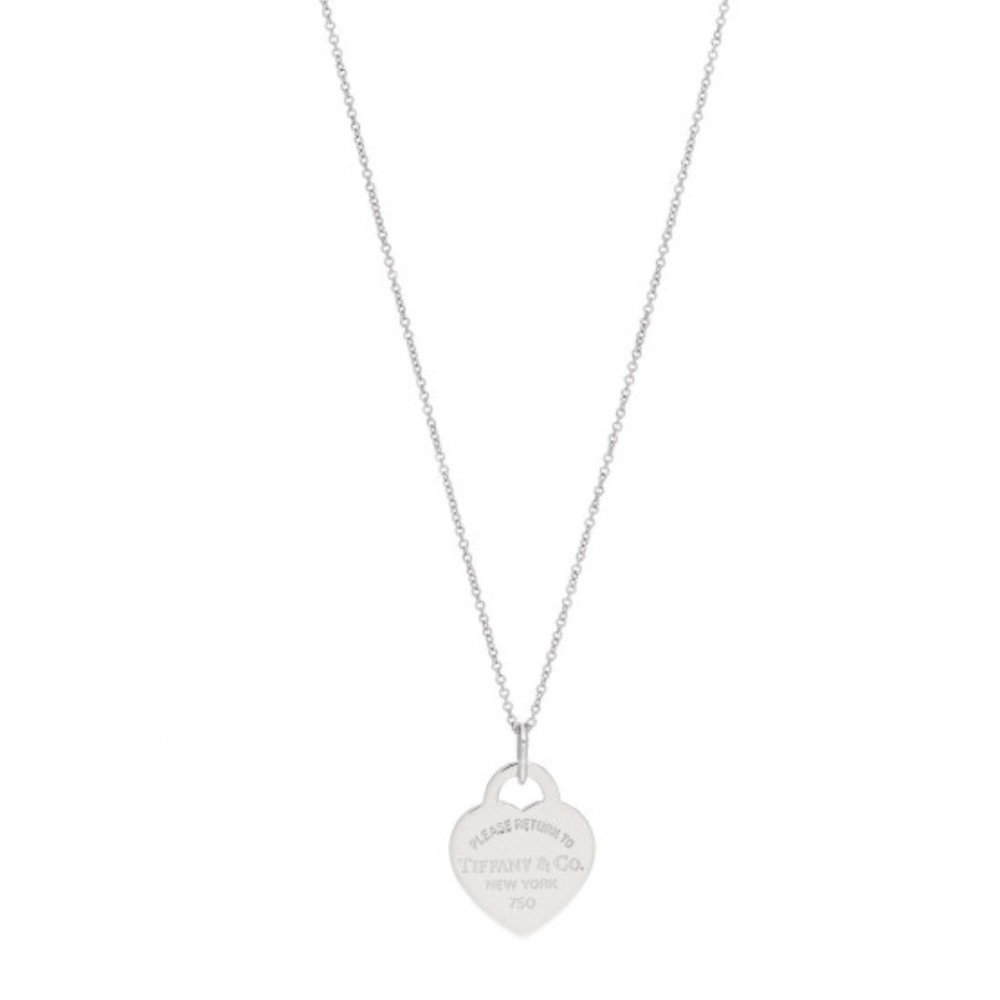 Tiffany Heart Tag Pendant Necklace